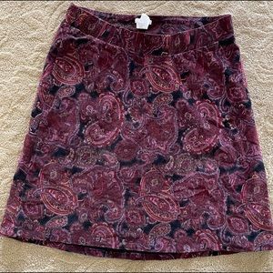 Babystyle maternity skirt corduroy m